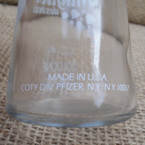 Vintage Coty Muguet des bois Cologne Bottle - Picture 15 of 16